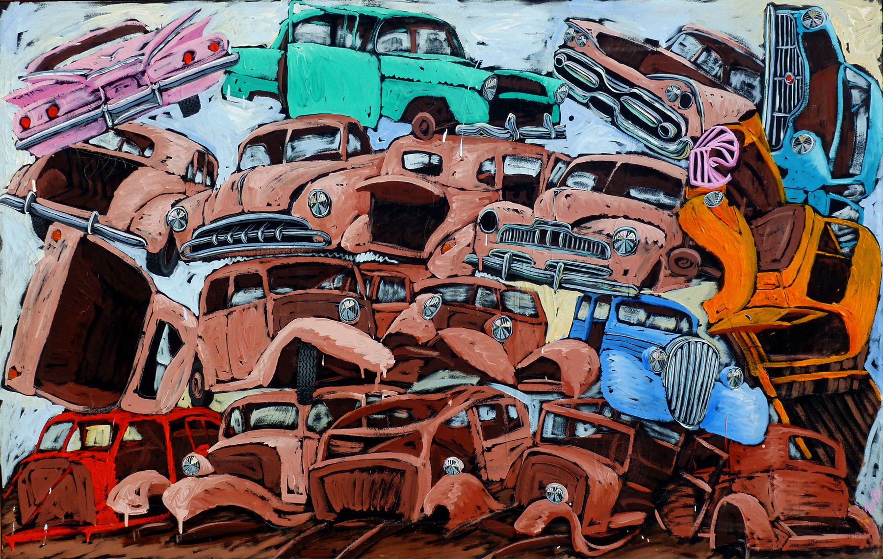 from my first solo exhibition in 1981